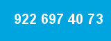 922 697 40 73 922 697 40 73